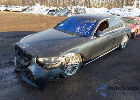 2021 Mercedes-Benz S 580 4Matic z USA, uszkodzony, nr VIN W1K6G7GB3MA019413